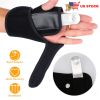 Wrist Support Brace Carpal Tunnel Wrist Brace Night Wrist Sleep Support Strap W/ Thumb Hole Removable Splint for Left Hand for Wrist Recovery Weightli