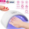 36W UV LED Lamp Nail Gel Dryer 12 LEDs Sensor Fingernail Toenail Gel Curing Machine Nail Art Painting