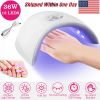 36W UV LED Lamp Nail Gel Dryer 12 LEDs Sensor Fingernail Toenail Gel Curing Machine Nail Art Painting