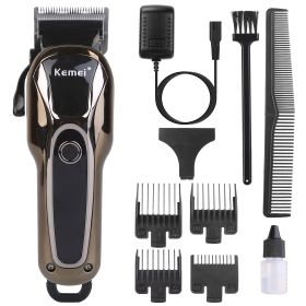 Rechargeable Electric Hair Clipper Cordless Clipper Hair Trimmer Shaver Barber Clipper Hair Cutting Machine