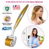 Derma Roller 192Pcs Titanium Microneedles Facial Roller Acne Scars Anti-aging Needling w/ Storage Container