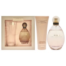 Lovely by Sarah Jessica Parker for Women - 2 Pc Gift Set 3.4oz EDP Spray, 6.7oz Body Lotion