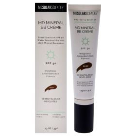 MD Mineral BB Cream SPF 50 - Deep by MDSolarSciences for Women - 1.23 oz Makeup