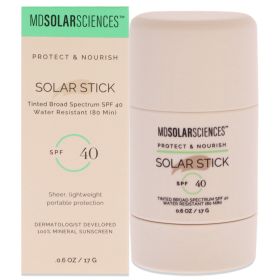 Mineral Tinted Solar Stick SPF 40 by MDSolarSciences for Unisex - 0.6 oz Sunscreen