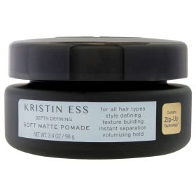 Depth Defining Soft Matte Pomade by Kristin Ess for Unisex - 3.4 oz Pomade