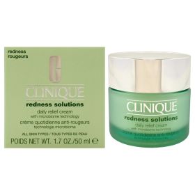 Redness Solutions Daily Relief Cream - All Skin Types by Clinique for Unisex - 1.7 oz Cream