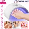 36W UV LED Lamp Nail Gel Dryer 12 LEDs Sensor Fingernail Toenail Gel Curing Machine Nail Art Painting