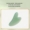 Gua Sha Board 2PCS Massage Stone for Facial Body Skincare Roller Scraping Massager Natural Resin Facial Lifting Scraper Neck Anti Wrinkle Massager Too