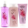 Signature Japanese Cherry Blossom Set by Body Fantasies for Women - 3 Pc 8oz Fragrance Body Spray, 12oz Moisturizing Body Wash