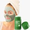 7 Pcs Green Tea Mask Stick for Face,10 Minutes Blackhead Remover with Green Tea Extract, Moisturizing Face mask