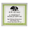 A Perfect World Age-Defense Moisturizer with White Tea SPF 40 by Origins for Unisex - 1.7 oz Moisturizer