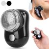 Electric Razor for Men Mini Shaver Portable Pocket Size Shaver USB Rechargeable Dry Usage for Home Travel Office