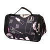 Travel Makeup Bag Portable Cosmetic Organizer with Cosmetic Mirror Waterproof Toiletry Wash Bag for Women