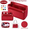 Felt Handbag Insert Organizer Purse Tote Shaper Bag in Bag Cosmetic Bag Handbag Purse Organizer