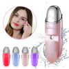 Nano Facial Mister Nano Cool Mist Facial Sprayer Portable Handy Face Steamer Moisturizing Massager USB Charge