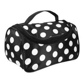 Travel Makeup Bag Portable Cosmetic Organizer with Cosmetic Mirror Waterproof Toiletry Wash Bag for Women (Option: TravelOrganizerBagWhite)