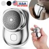 Electric Razor for Men Mini Shaver Portable Pocket Size Shaver USB Rechargeable Dry Usage for Home Travel Office