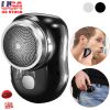 Electric Razor for Men Mini Shaver Portable Pocket Size Shaver USB Rechargeable Dry Usage for Home Travel Office