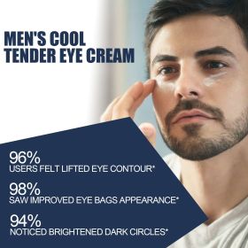 East Moon Men's Retinol Eye Cream For Repairing Dark Circles, Firming And Dimming Fine Lines, Moisturizing Eye Pouch Eye Cream (Eye cream: 1pcs)