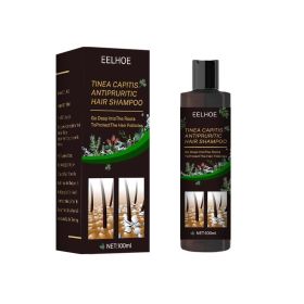 EELHOE Anti-Dandruff Shampoo - Itch Relief, Hair Loss Prevention, Oil Control & Refreshing Care (Shampoo: Black 2pcs)