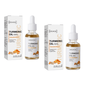 EELHOE Turmeric Dark Spot Correcting Serum Face Care Spot Moisturizing Nourishing Repairing Complexion Serum (Specification: 2pcs)