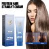 EELHOE Protein Corrective Hair Straightening Cream Repair Hair Smoothing Frizz And Dryness Anti-Frizz Nourishes And Smoothes Hair