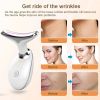 Face Massager Anti-Wrinkle Face Device 3 Modes 45¬∞C Neck Lifting Massagers LED High Frequency Beauty Instrumen EMS Face Massage for Women